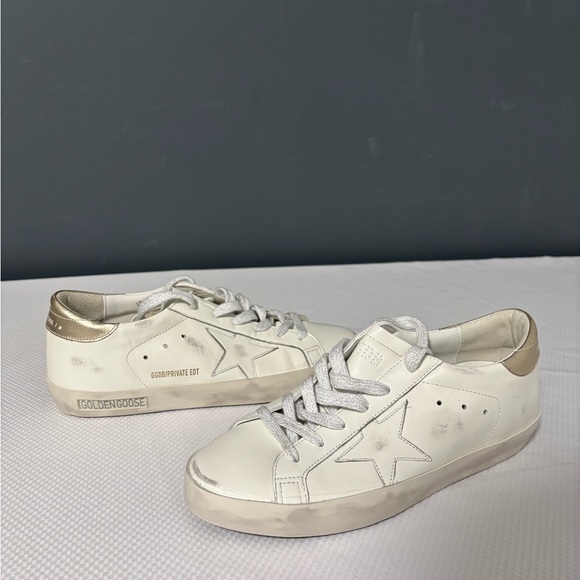 New Golden Goose Super Star Classic White/Platinum Women’s Size: 39 (9) - Picture 6 of 16